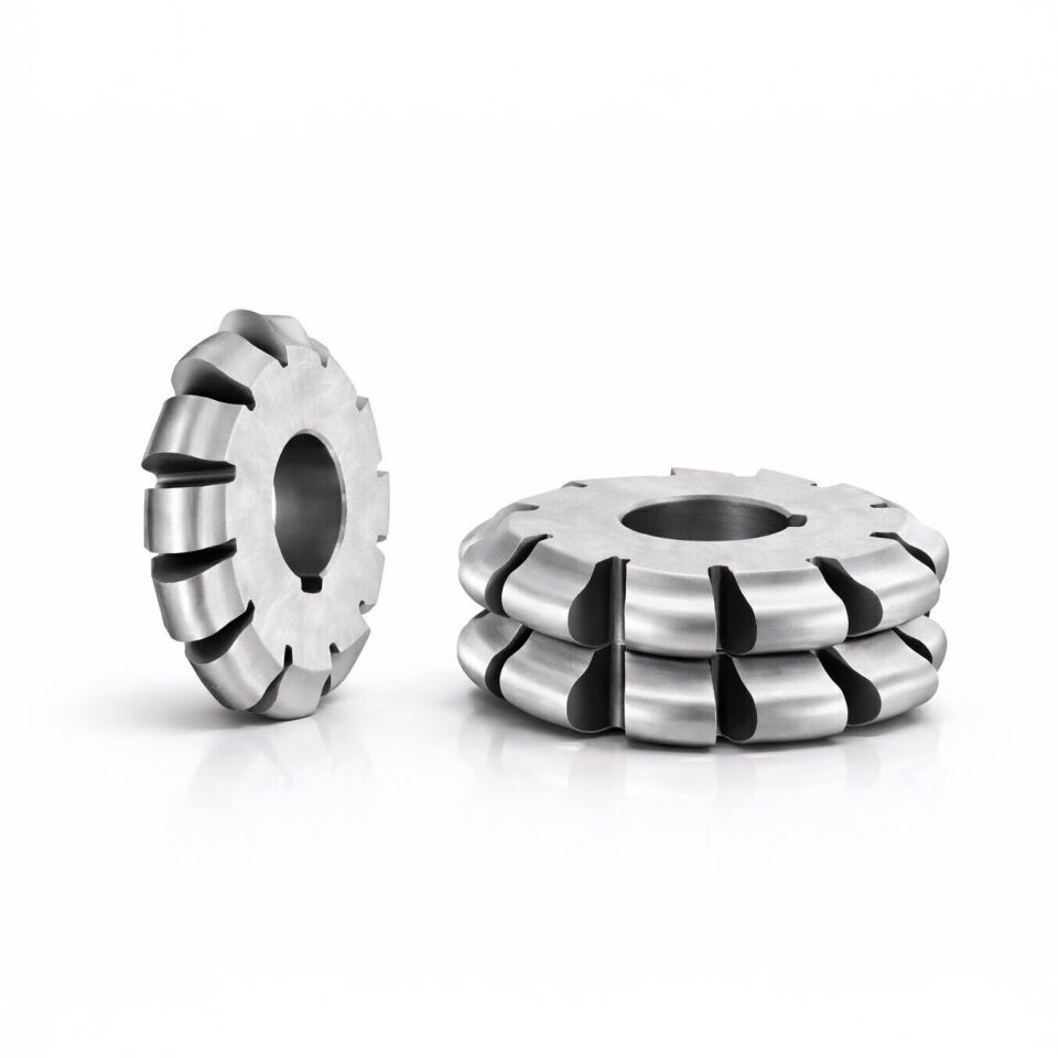 5/8'' r:10,16 Ø90/32mm - 3'lü Takım Zincir Freze Çakısı